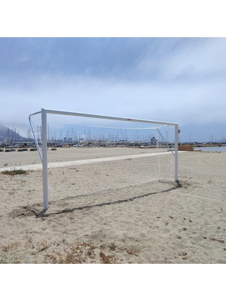 Juego porterías fútbol-playa aluminio 120x100mm