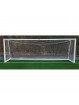 Juego porterías aluminio fútbol 11  120x100 mm trasladables