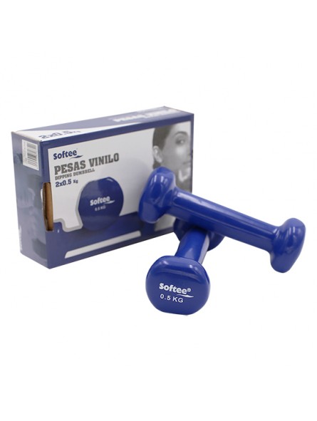Juego pesas vinilo softee