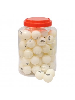 Tarro 60 pelotas tenis de mesa softee 40mm