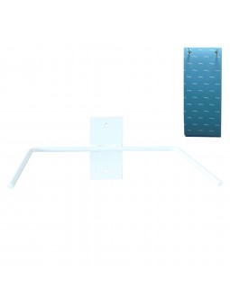 Soporte pared colchoneta con agujeros 1 pieza
