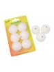 Caja 6 pelotas pvc essential tenis de mesa