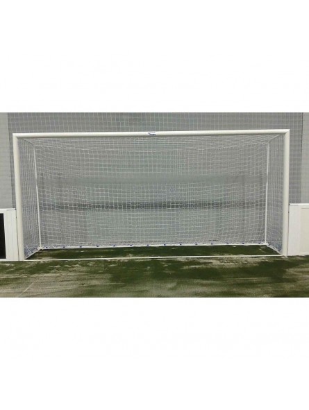 Juego porterías fútbol indoor aluminio trasladables tubo 90 mm