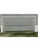 Juego porterías fútbol indoor aluminio trasladables tubo 90 mm