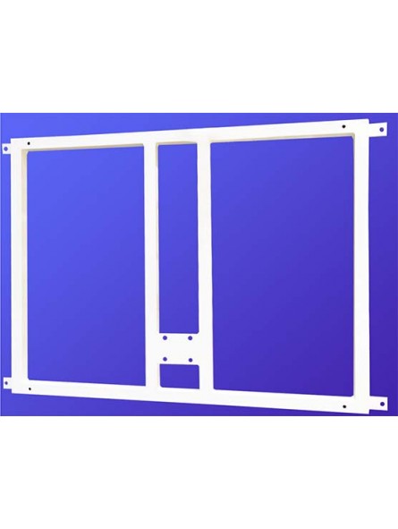 Soporte metalico para sujeccion tablero y aro minibasket a la pared