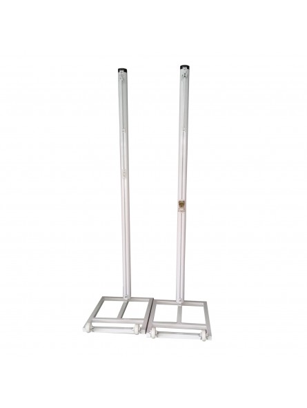 Juego postes voleibol trasladables aluminio ø 90mm