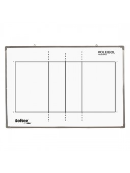 Pizarra magnética cerco de aluminio 60 x 90 cm voleibol