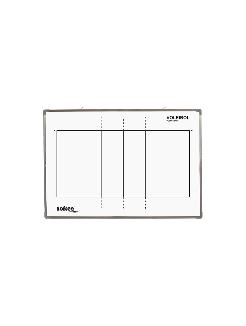 Pizarra magnética cerco de aluminio 60 x 90 cm voleibol