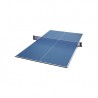 Kit tableros tenis de mesa con soporte y red azul - sin palas ni pelotas