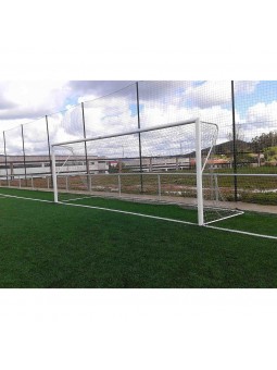 Juego de 2 bases porterías fútbol 11 para recogida de red