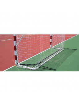 Juego de 2 bases fijas para porterías fijas de fútbol sala