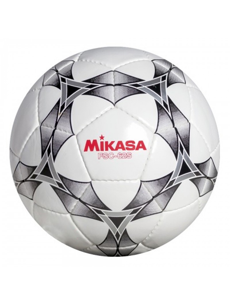 Balón fútbol sala mikasa 'fsc-62 s' cuero sintético cosido a mano