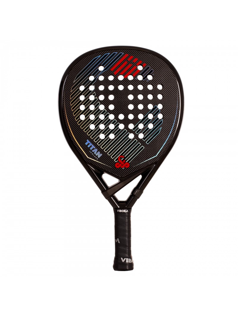 Pala pádel vibor-a titan 3k black