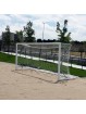 Juego porterías aluminio fútbol playa 120x100mm trasladables