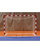 Jgo porterías f.sala/balonmano metálicas trasladables 80x80mm con base 80x40mm