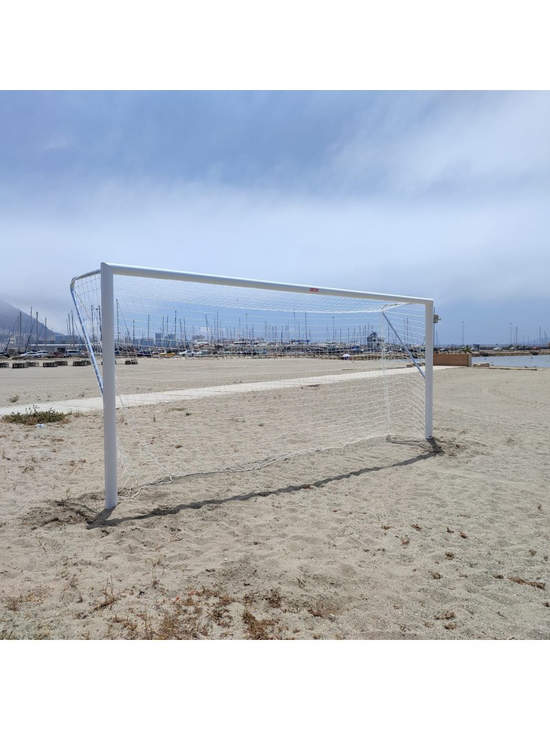 Juego porterías fútbol-playa aluminio 90mm