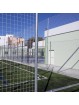 Poste metálico galvanizado 6m para red protección con pletina para atornillar