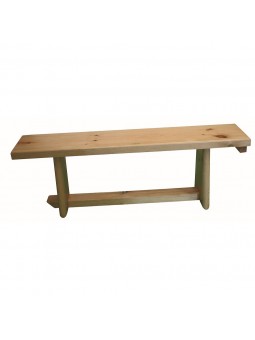 Banco sueco de madera 1mt