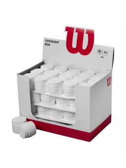 Caja 60 overgrips wilson blanco pro
