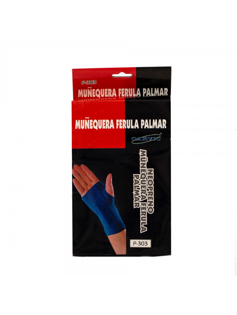 Muñequera palmar neopreno cv