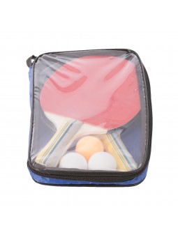 Juego raquetas de tenis de mesa con 3 pelotas softee saturn