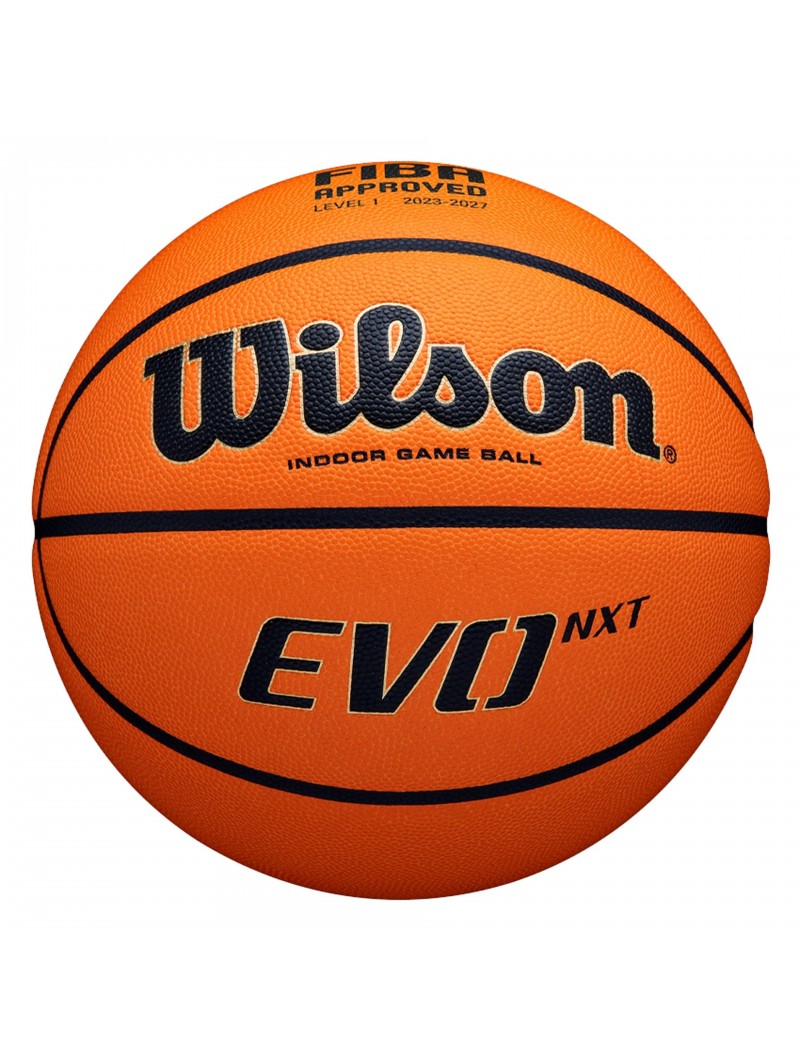 Balón baloncesto wilson evo nxt fiba game
