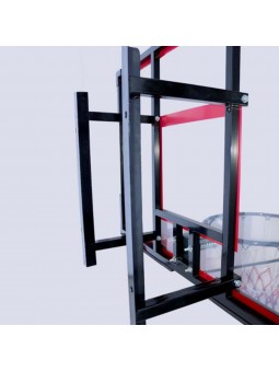 Plafón con anclaje a pared