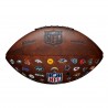 Balón fútbol americano wilson nfl off throwback 32 team