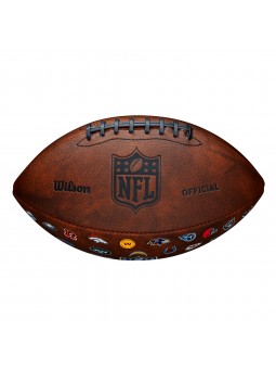 Balón fútbol americano wilson nfl off throwback 32 team