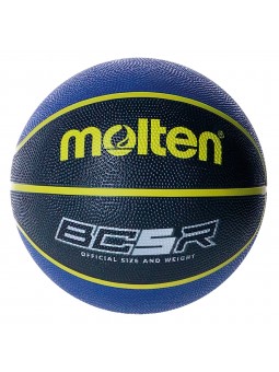 Balón molten baloncesto bcr2 talla 5 azul/negro