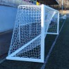 Juego porterías aluminio fútbol 7  120x100 mm trasladables