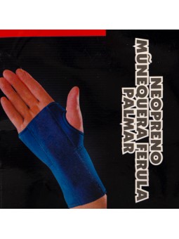 Muñequera palmar neopreno cv