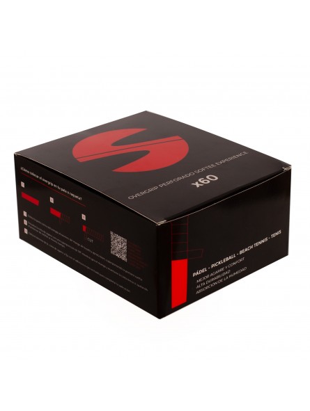 Caja 60 overgrips perforados softee experience