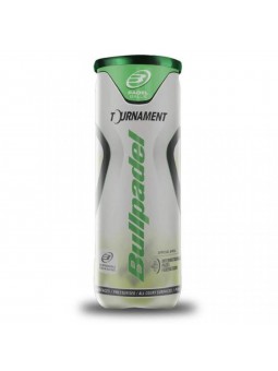 Bote 3 pelotas pádel bullpadel tournament pro