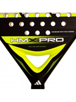 Pala de pádel adidas hmx pro black/green