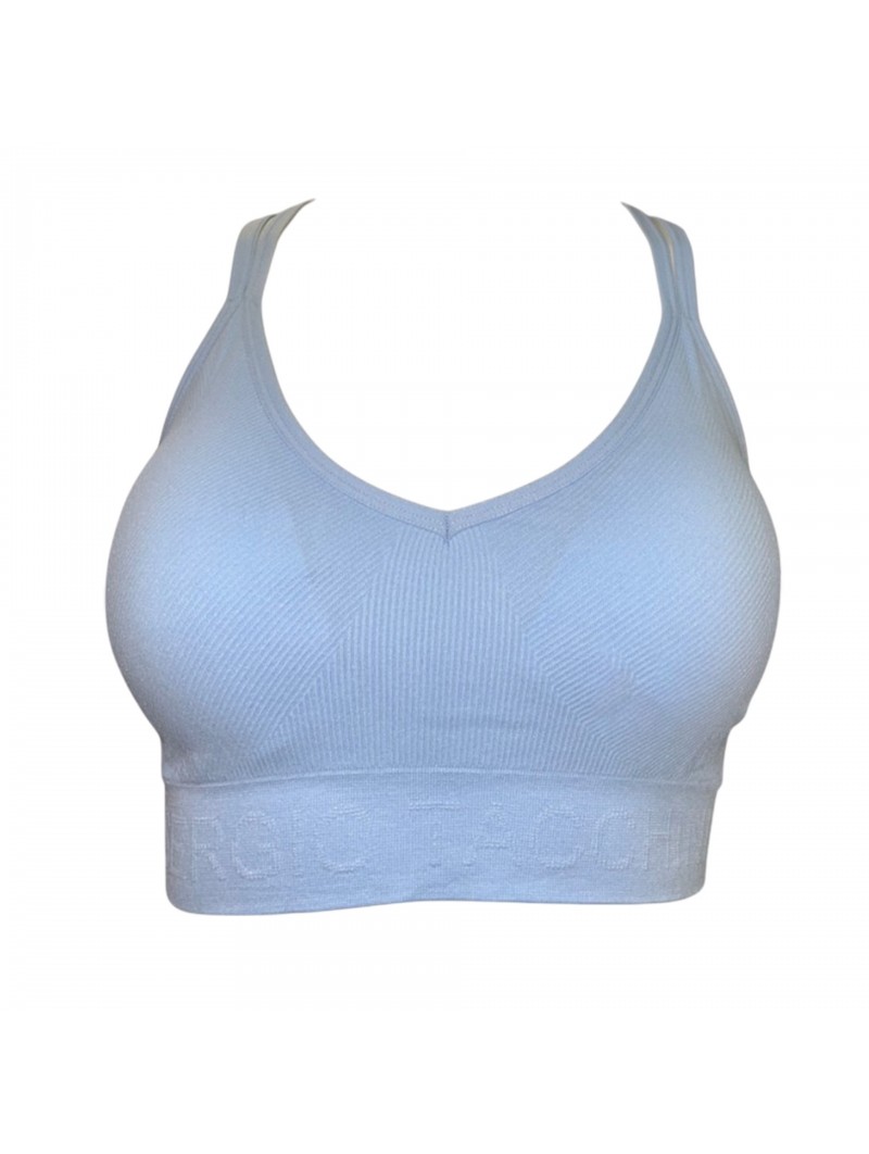 Sujetador sin costuras tacchini celeste