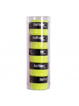 Pack 5 overgrips lisos softee tech