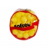 Bolsa 100 pelotas pp tenis de mesa softee
