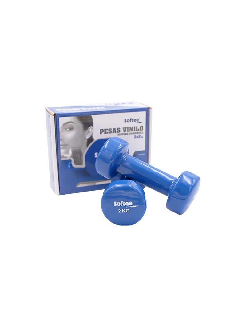 Juego pesas vinilo softee