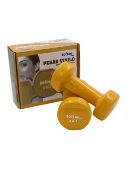 Juego pesas vinilo softee