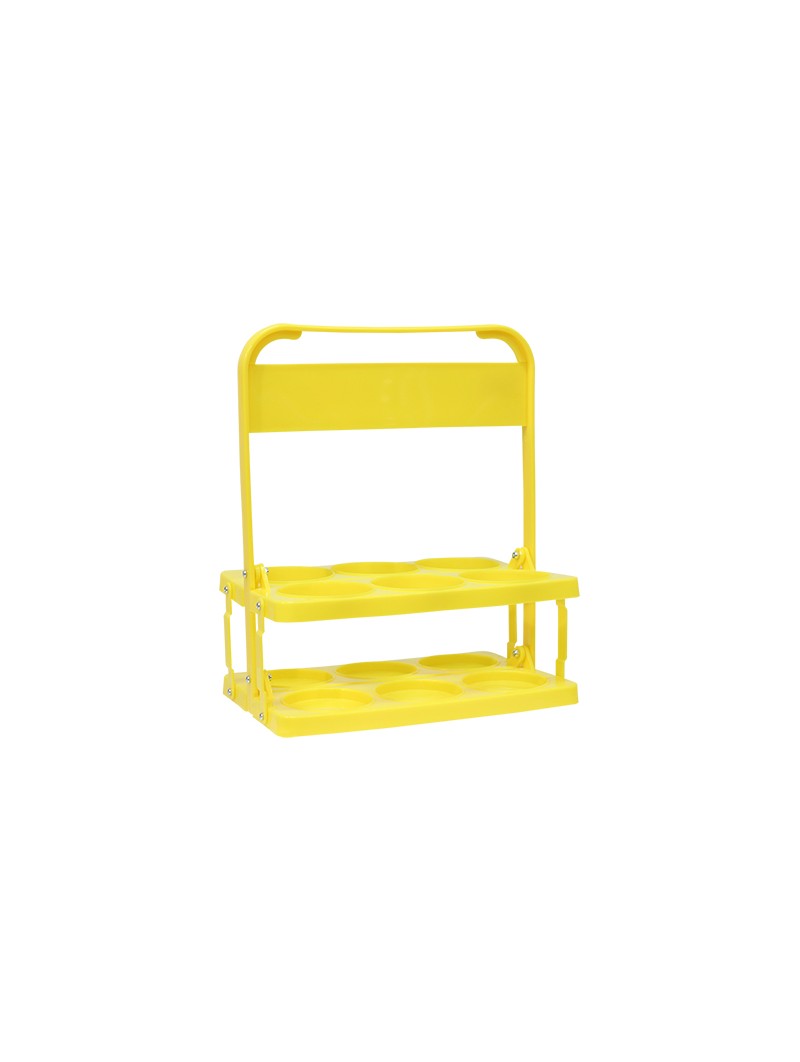 Portabotellas pvc basic 6uds