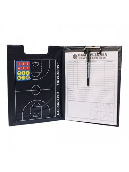 Carpeta táctica profesional a4 baloncesto