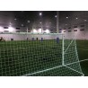 Juego porterías fútbol 7 metálicas fijas tubo 100 mm reglamentarias