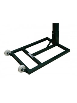Juego postes voleibol metálicos cuadrados 80x80mm trasladables