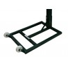 Juego postes voleibol metálicos cuadrados 80x80mm trasladables
