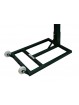 Juego postes voleibol metálicos cuadrados 80x80mm trasladables