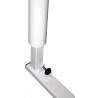 Juego de 2 postes bádminton aluminio deluxe tubo 90mm