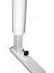 Juego de 2 postes bádminton aluminio deluxe tubo 90mm