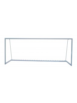 Juego porterías aluminio fútbol 11  120x100 mm trasladables