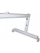 Juego de 2 postes bádminton aluminio deluxe tubo 90mm